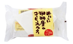 画像1: おいしい珈琲屋のコーヒーフィルター　101(1〜2人用)　100枚入 (1)